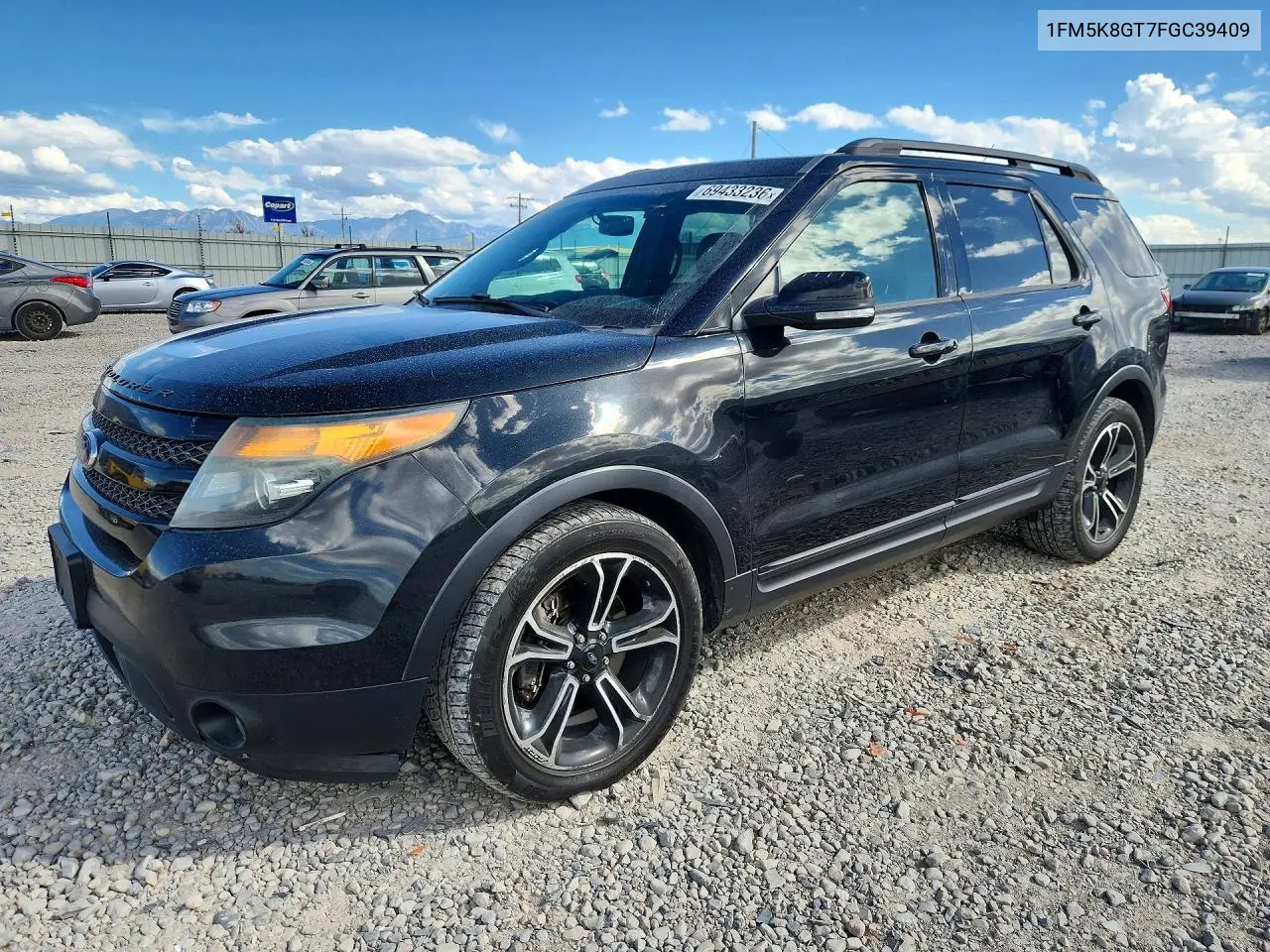 FORD EXPLORER 2015, VIN 1FM5K8GT7FGC39409