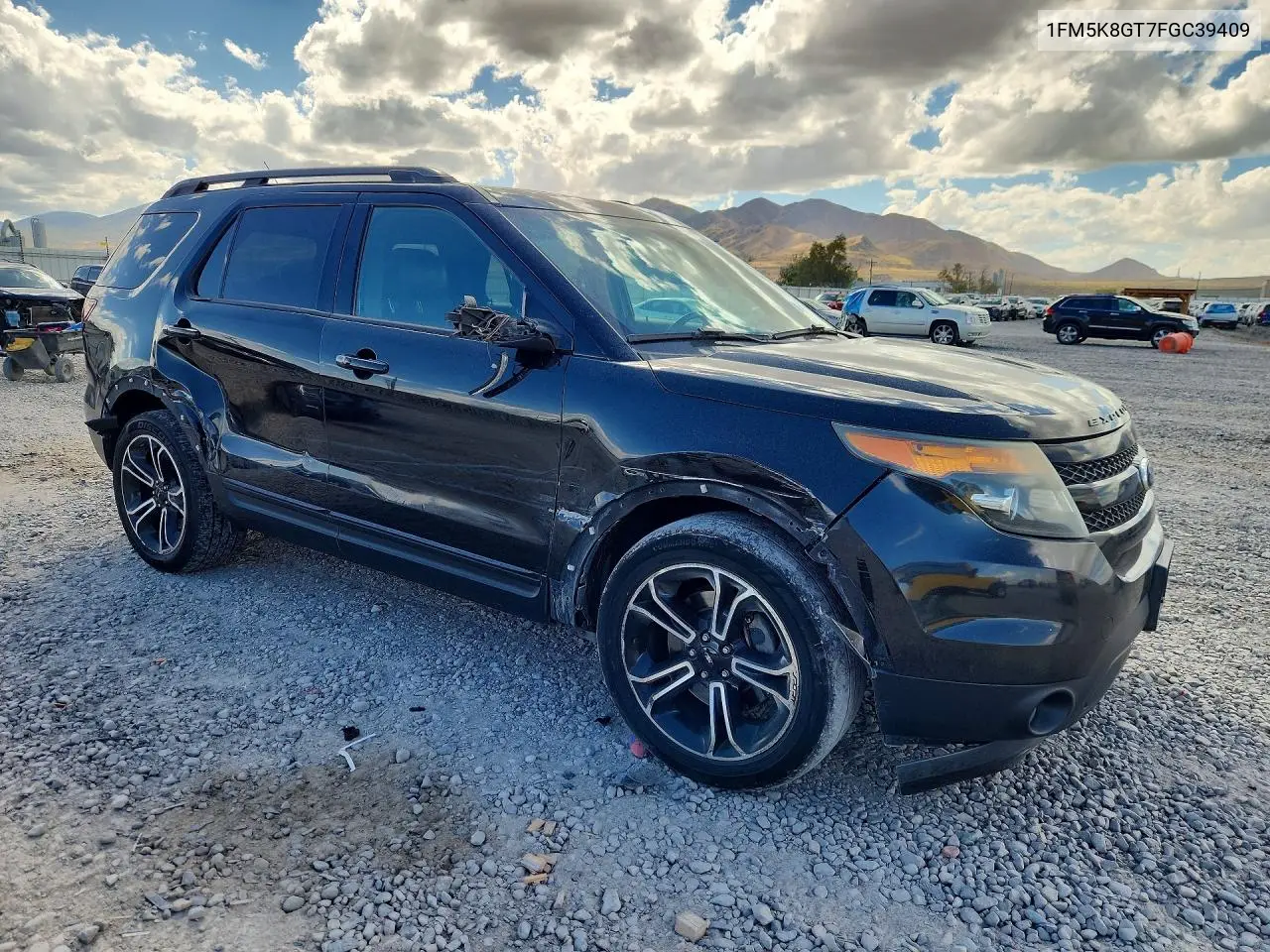 2015 FORD EXPLORER VIN 1FM5K8GT7FGC39409 — фото 4