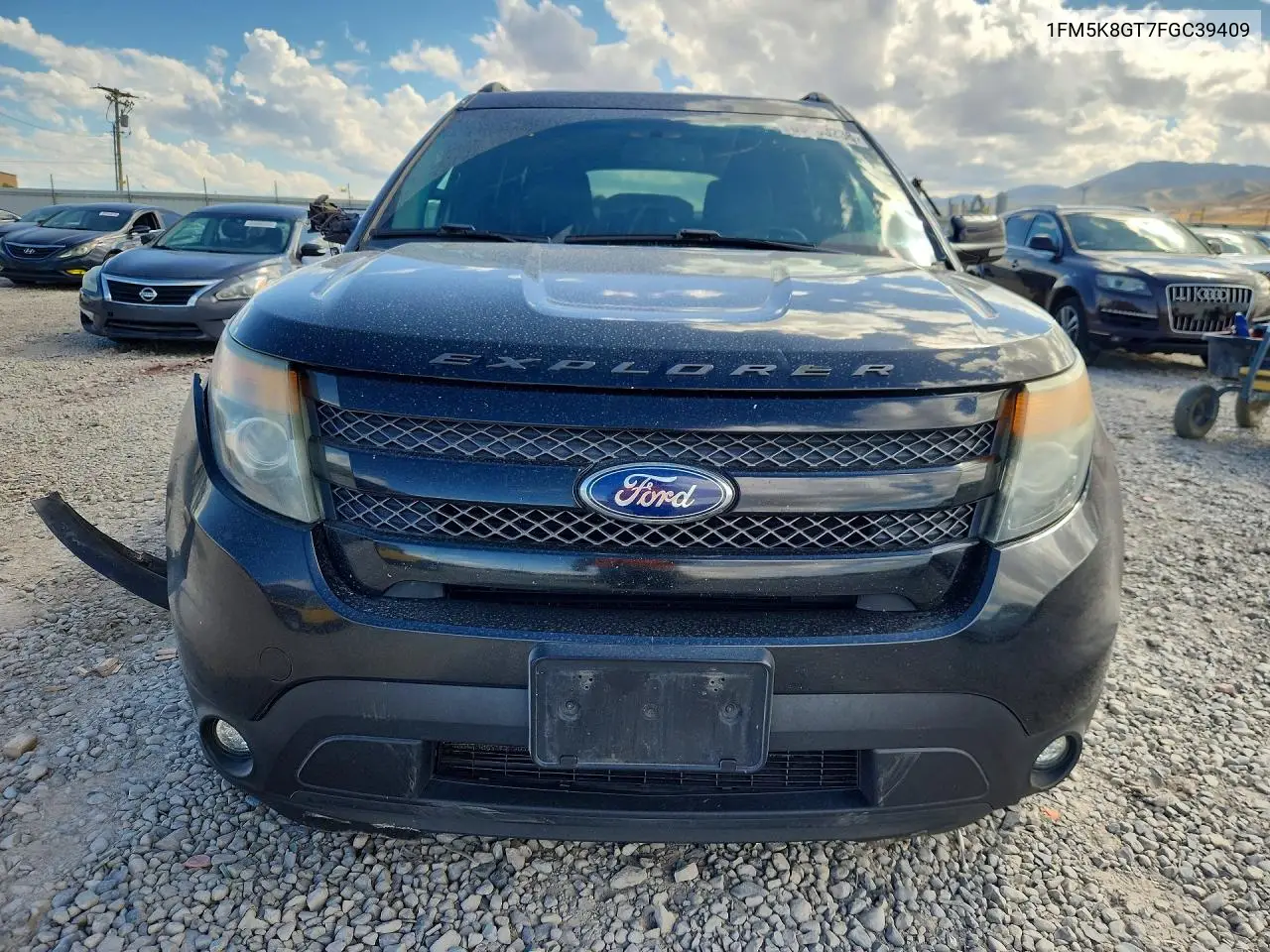 2015 FORD EXPLORER VIN 1FM5K8GT7FGC39409 — фото 5