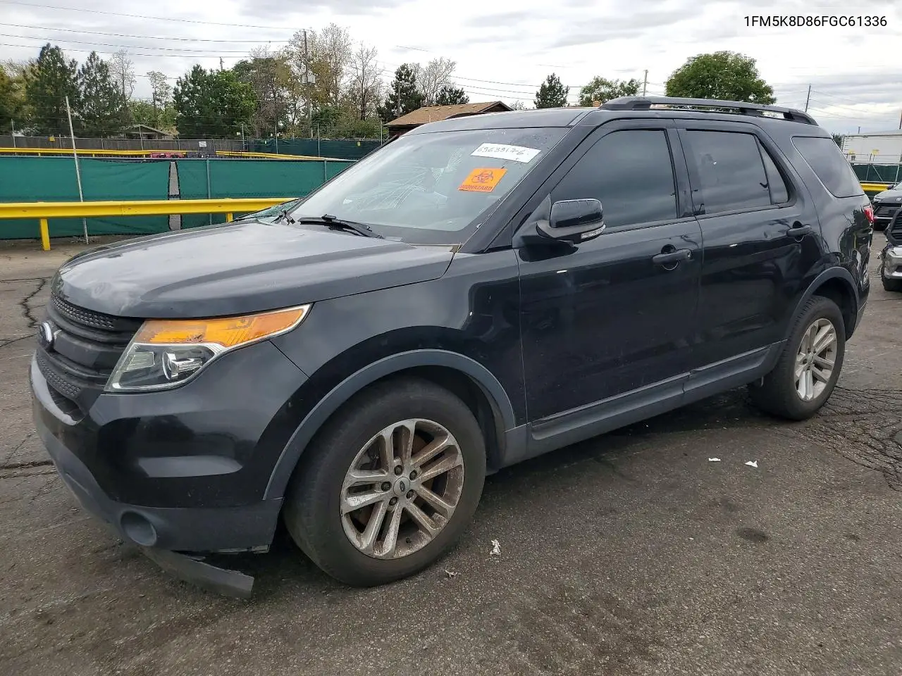 FORD EXPLORER 2015, VIN 1FM5K8D86FGC61336