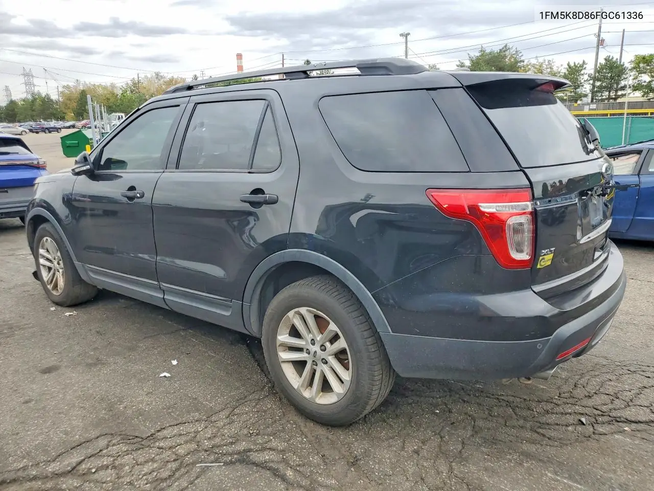2015 FORD EXPLORER VIN 1FM5K8D86FGC61336 — фото 2