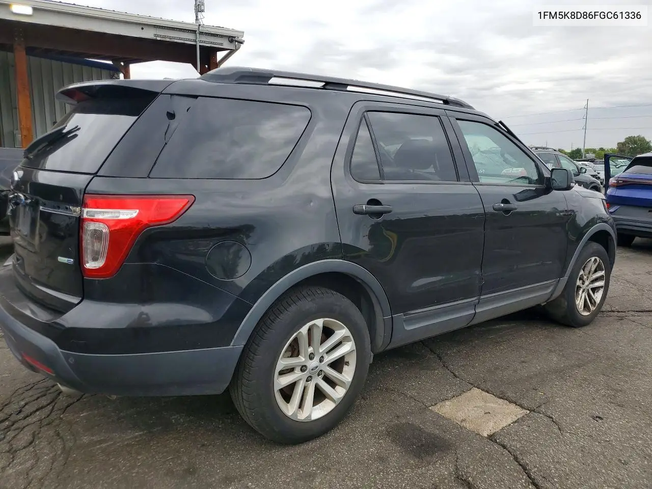 2015 FORD EXPLORER VIN 1FM5K8D86FGC61336 — фото 3