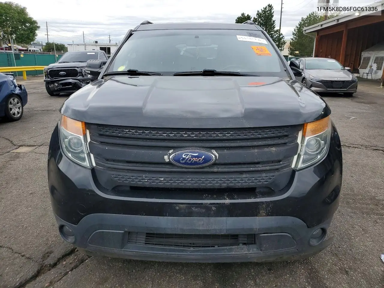 2015 FORD EXPLORER VIN 1FM5K8D86FGC61336 — фото 5