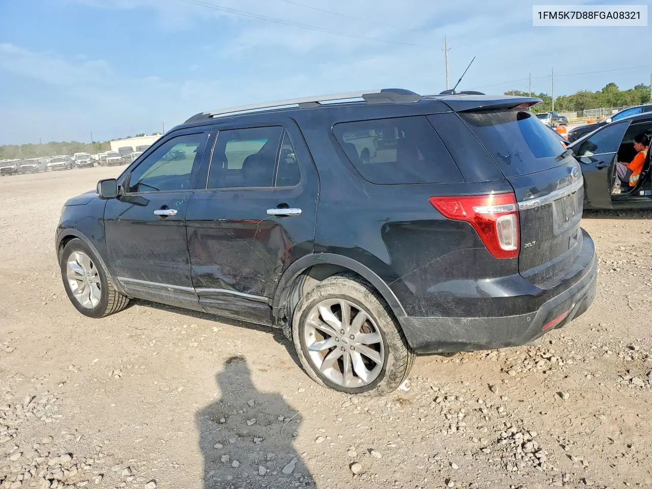 2015 FORD EXPLORER VIN 1FM5K7D88FGA08321 — фото 2