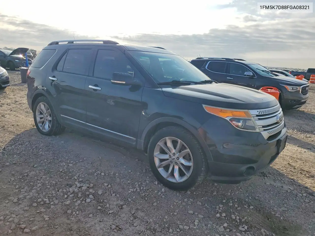 2015 FORD EXPLORER VIN 1FM5K7D88FGA08321 — фото 4