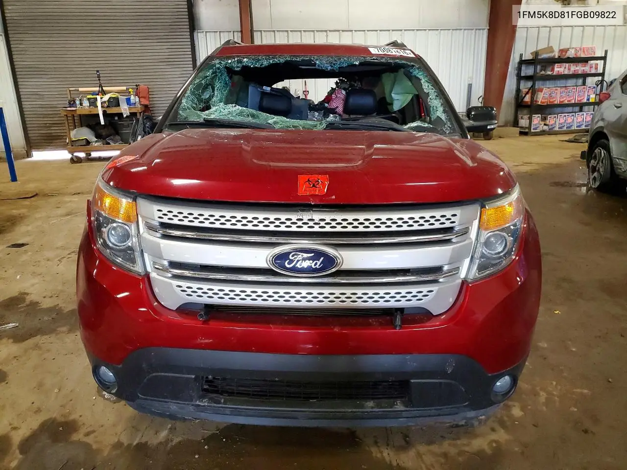 FORD EXPLORER 2015, VIN 1FM5K8D81FGB09822