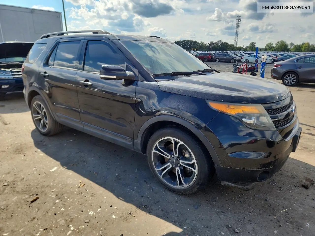 2015 FORD EXPLORER VIN 1FM5K8GT8FGA99094 — фото 4