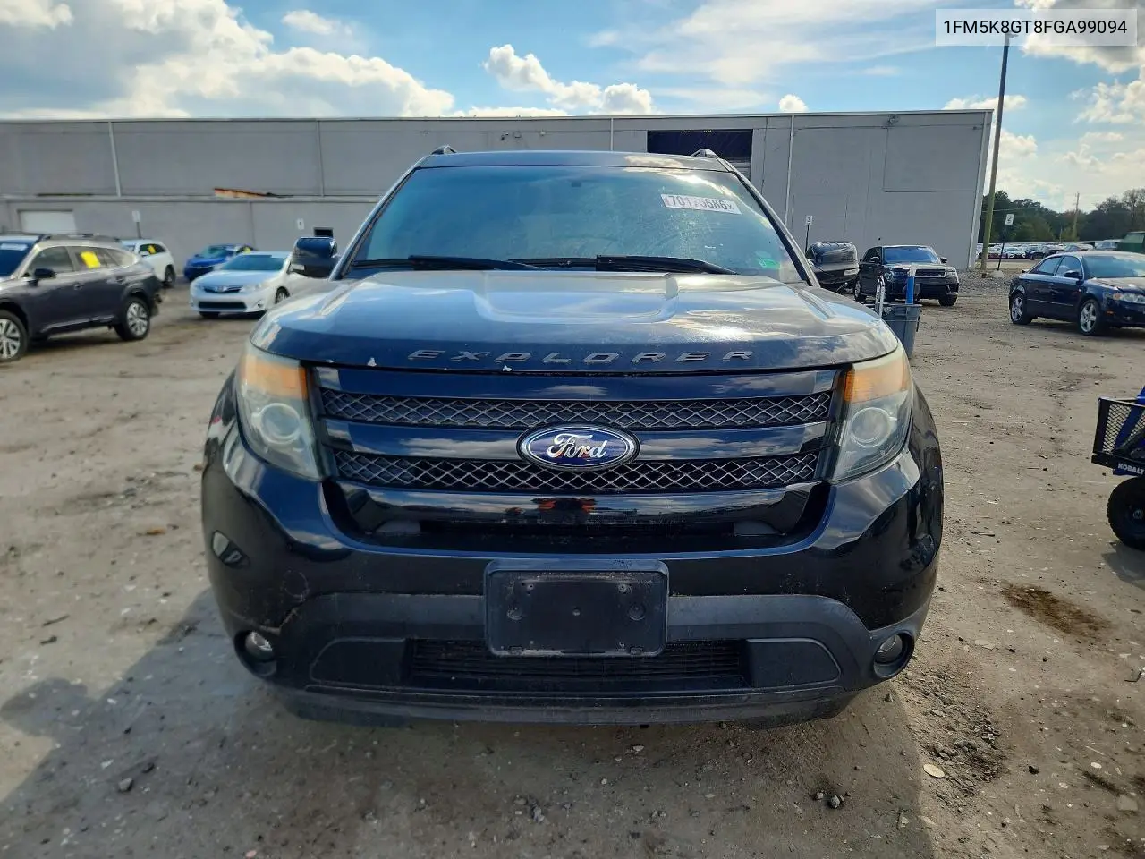 2015 FORD EXPLORER VIN 1FM5K8GT8FGA99094 — фото 5
