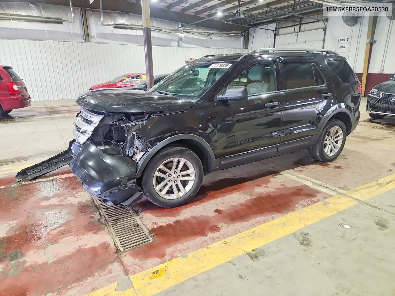 FORD EXPLORER 2015, VIN 1FM5K8B85FGA30530
