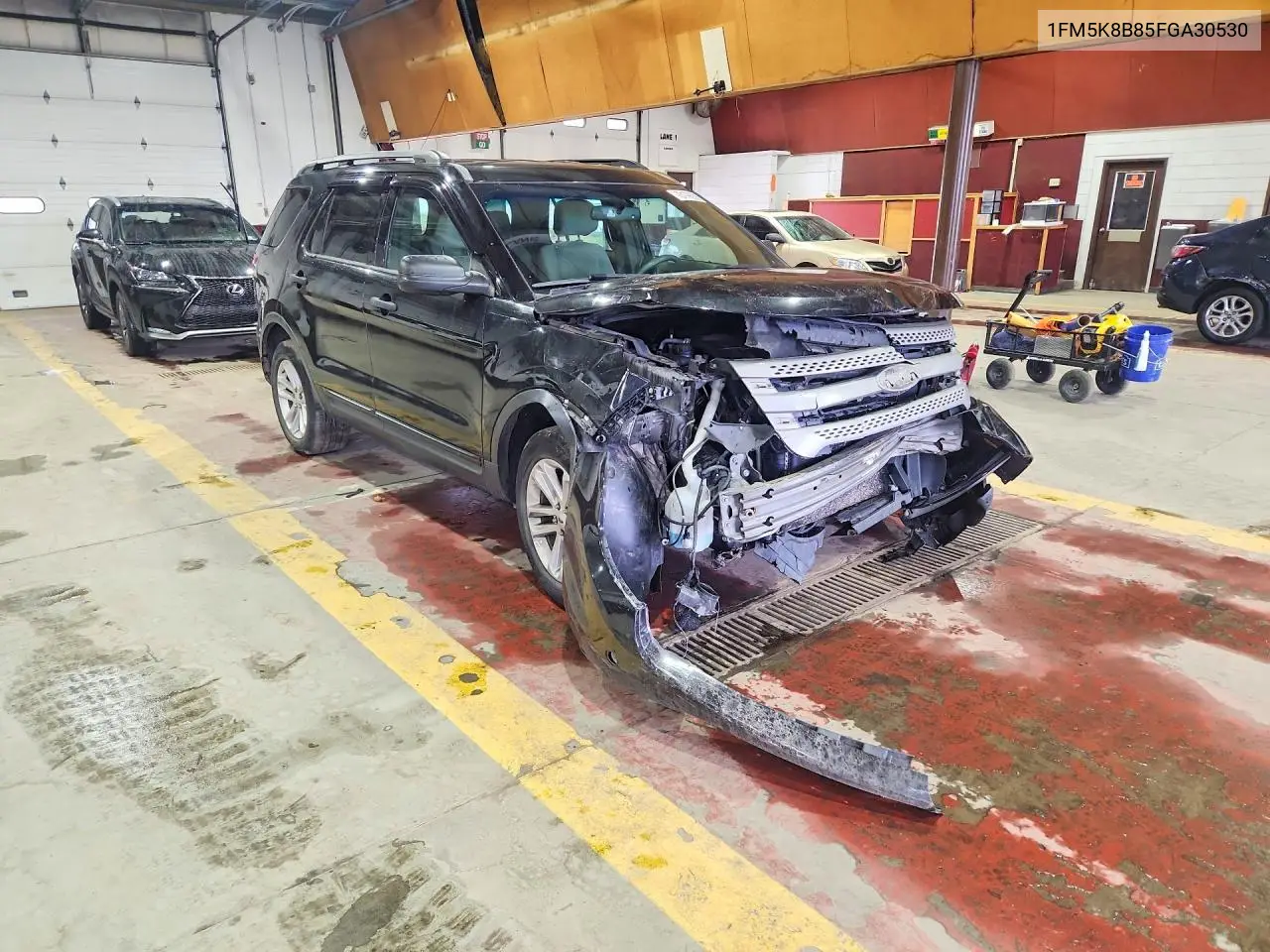 2015 FORD EXPLORER VIN 1FM5K8B85FGA30530 — фото 4