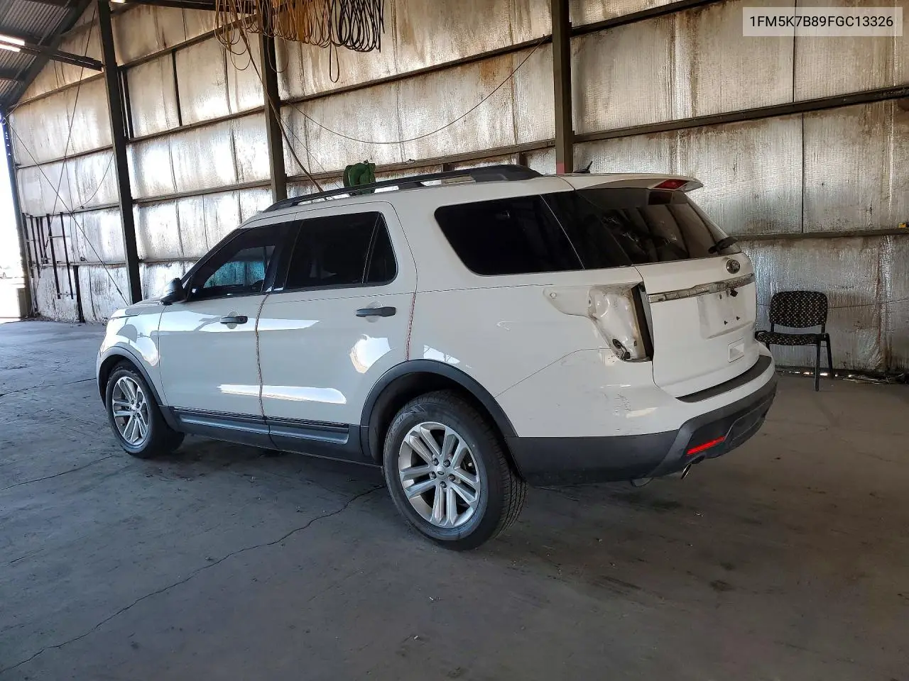 2015 FORD EXPLORER VIN 1FM5K7B89FGC13326 — фото 2