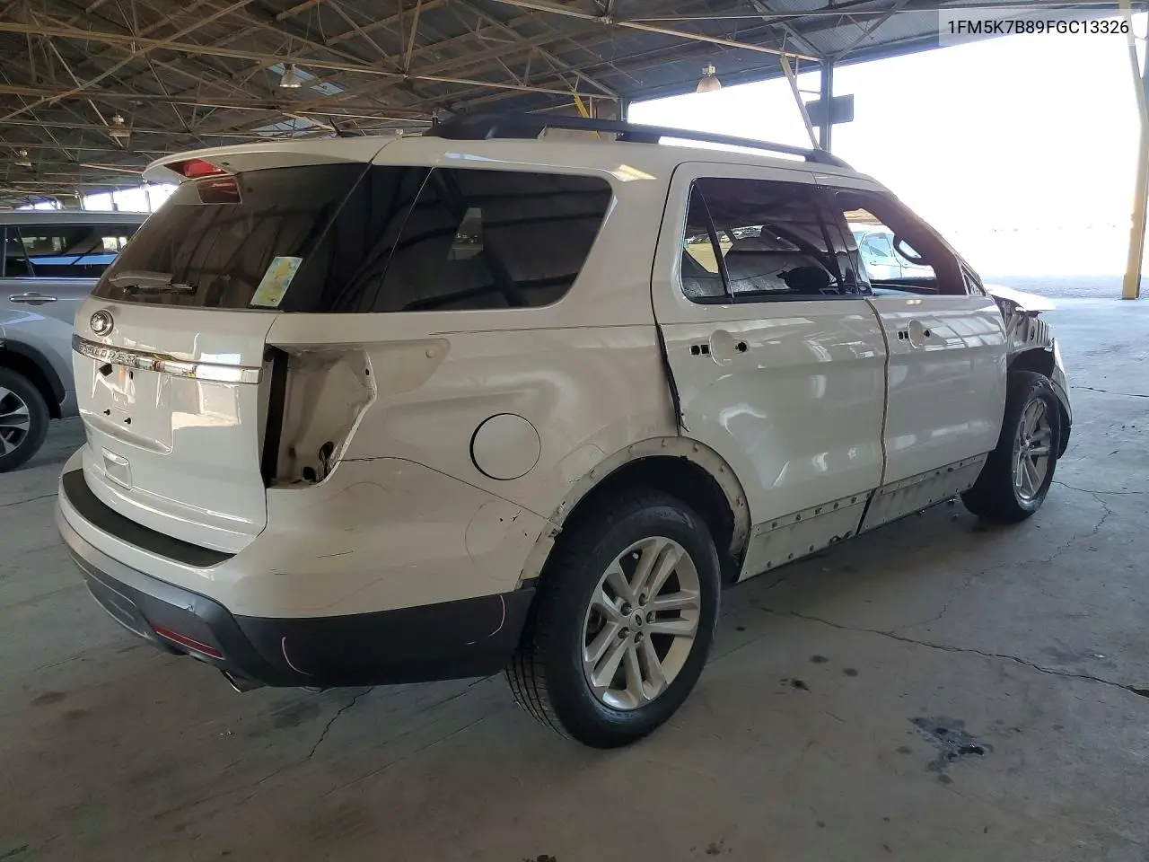 2015 FORD EXPLORER VIN 1FM5K7B89FGC13326 — фото 3