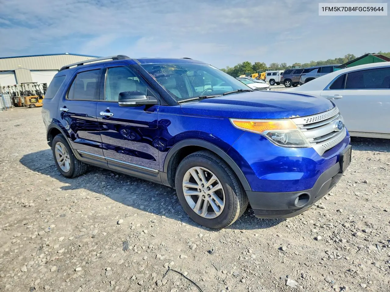 2015 FORD EXPLORER VIN 1FM5K7D84FGC59644 — фото 4