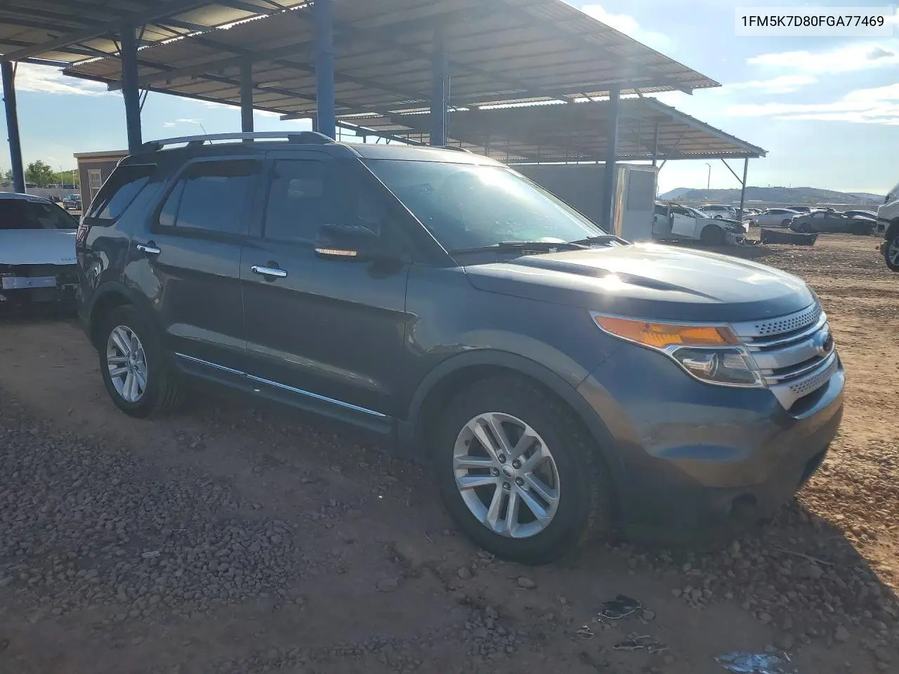 2015 FORD EXPLORER VIN 1FM5K7D80FGA77469 — фото 4