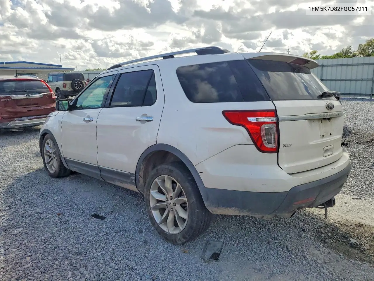 2015 FORD EXPLORER VIN 1FM5K7D82FGC57911 — фото 2