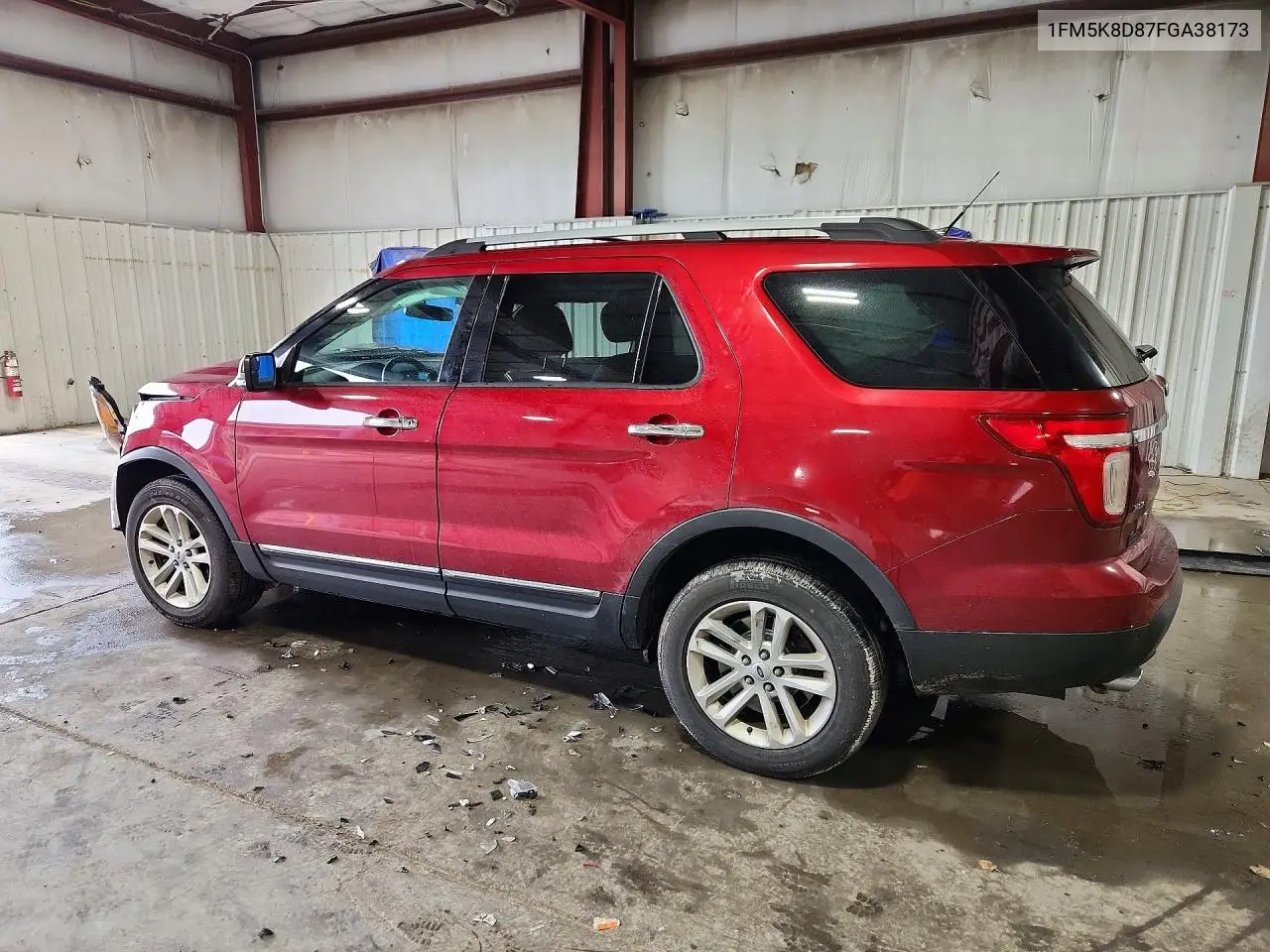 2015 FORD EXPLORER VIN 1FM5K8D87FGA38173 — фото 2