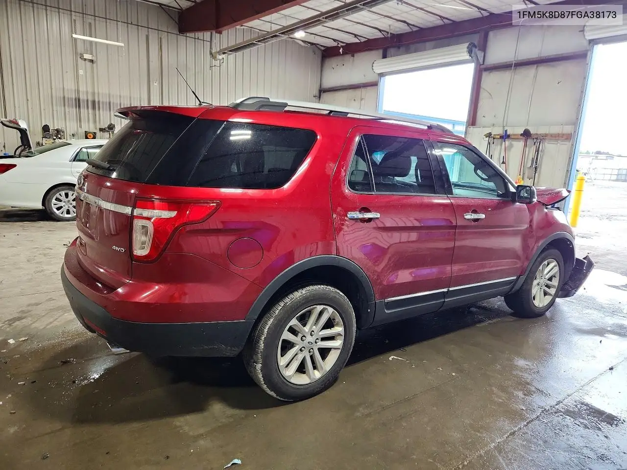 2015 FORD EXPLORER VIN 1FM5K8D87FGA38173 — фото 3
