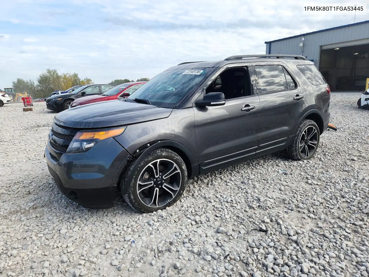 FORD EXPLORER 2015, VIN 1FM5K8GT1FGA53445