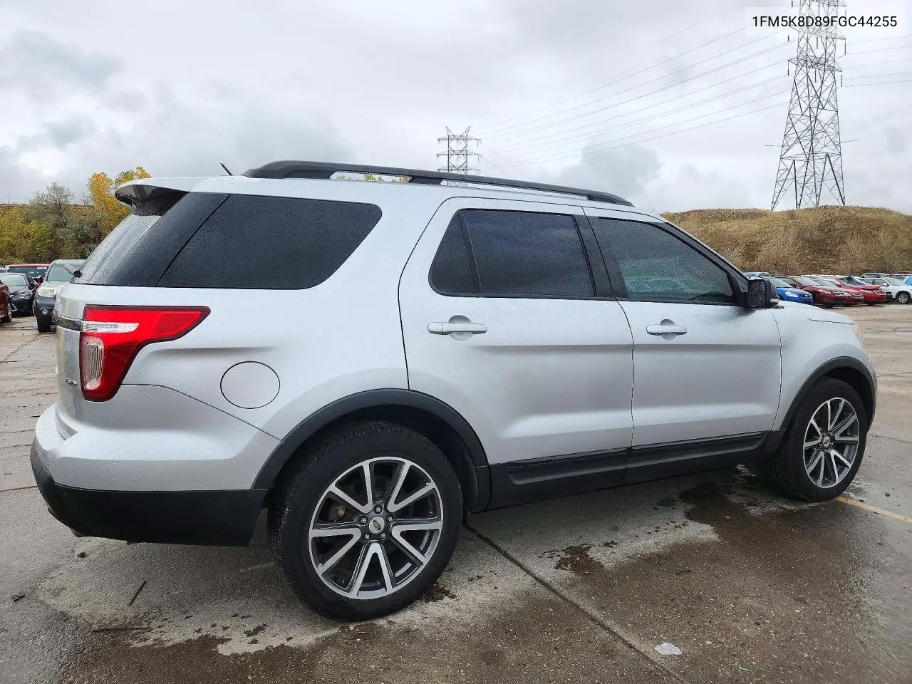 2015 FORD EXPLORER VIN 1FM5K8D89FGC44255 — фото 3