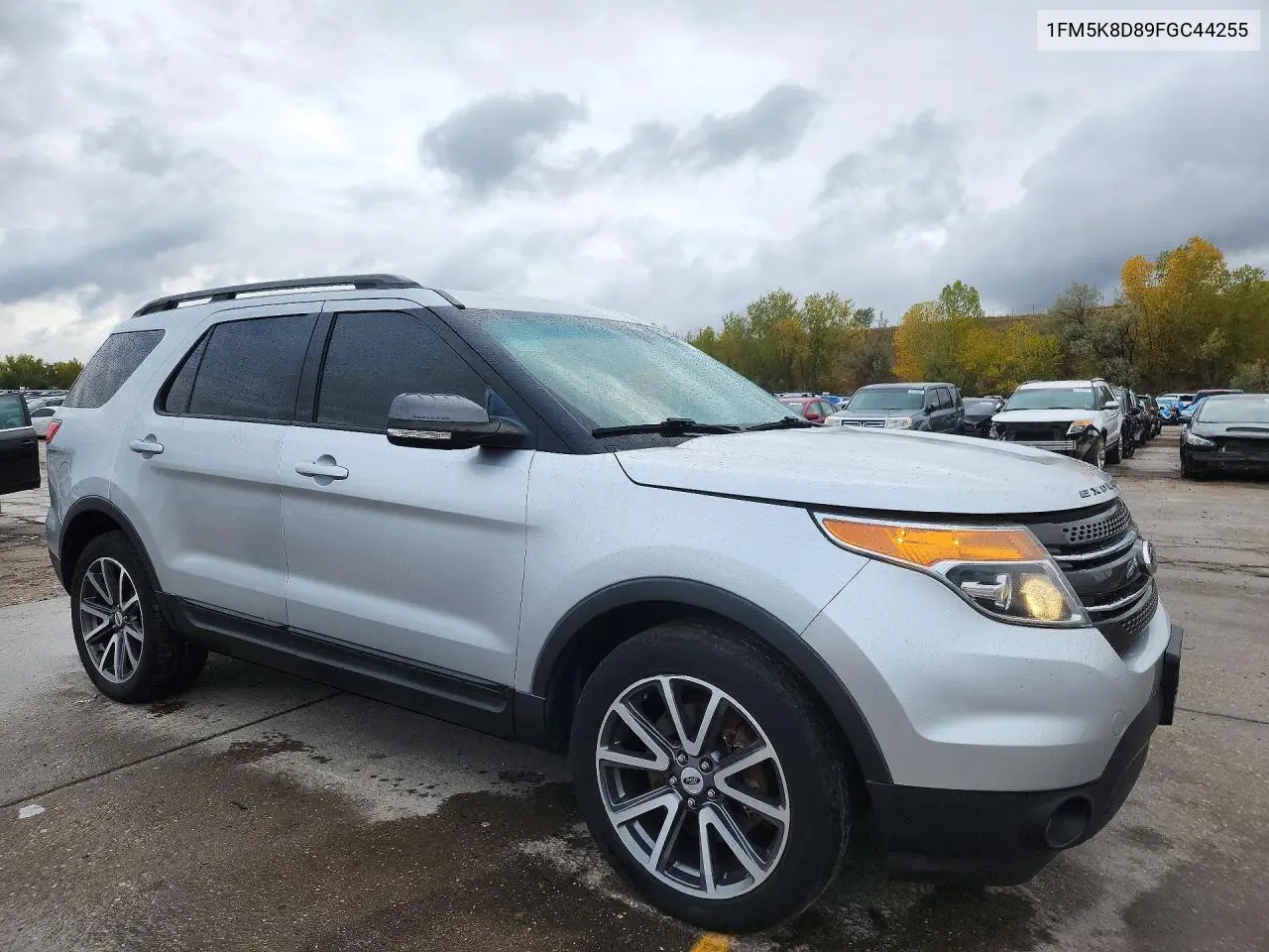 2015 FORD EXPLORER VIN 1FM5K8D89FGC44255 — фото 4