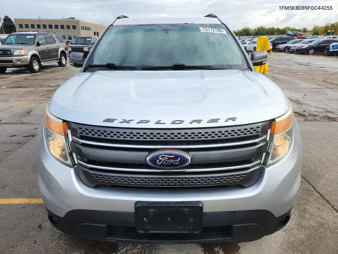 2015 FORD EXPLORER VIN 1FM5K8D89FGC44255 — фото 5