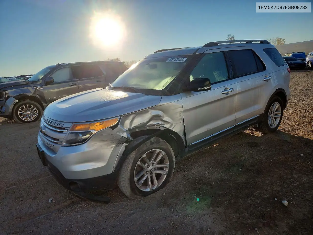 FORD EXPLORER 2015, VIN 1FM5K7D87FGB08782