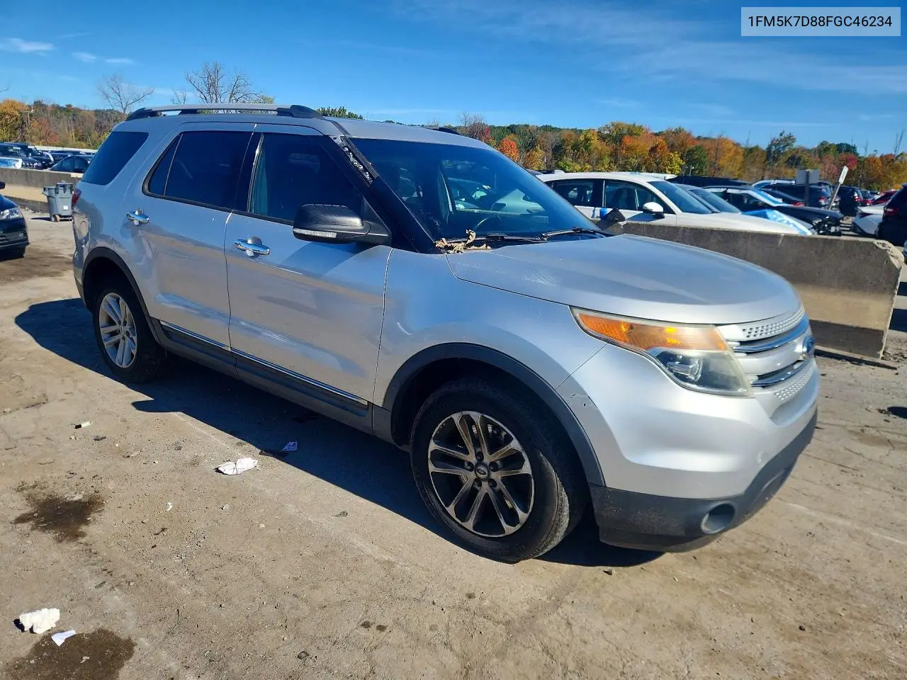2015 FORD EXPLORER VIN 1FM5K7D88FGC46234 — фото 4