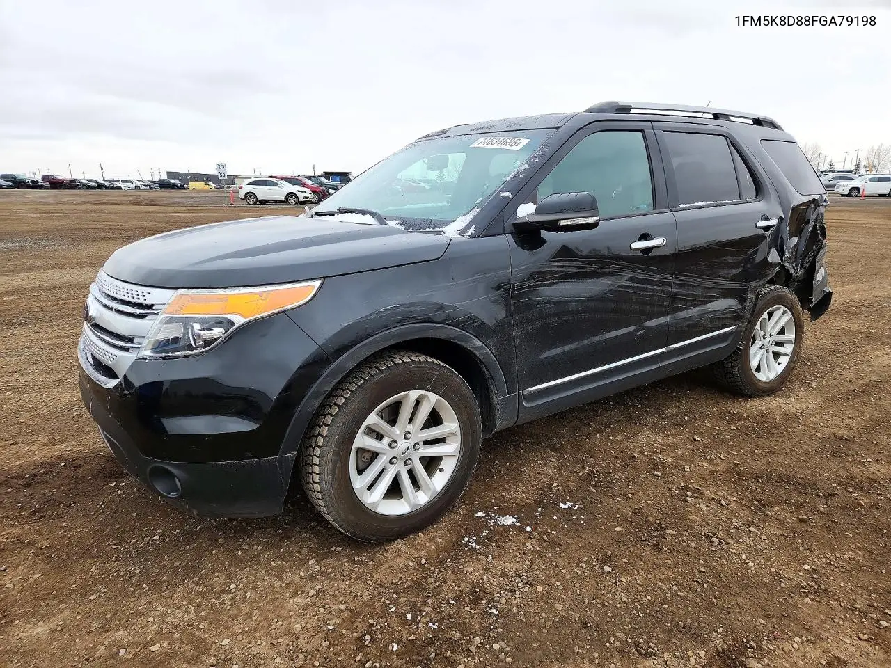 FORD EXPLORER 2015, VIN 1FM5K8D88FGA79198