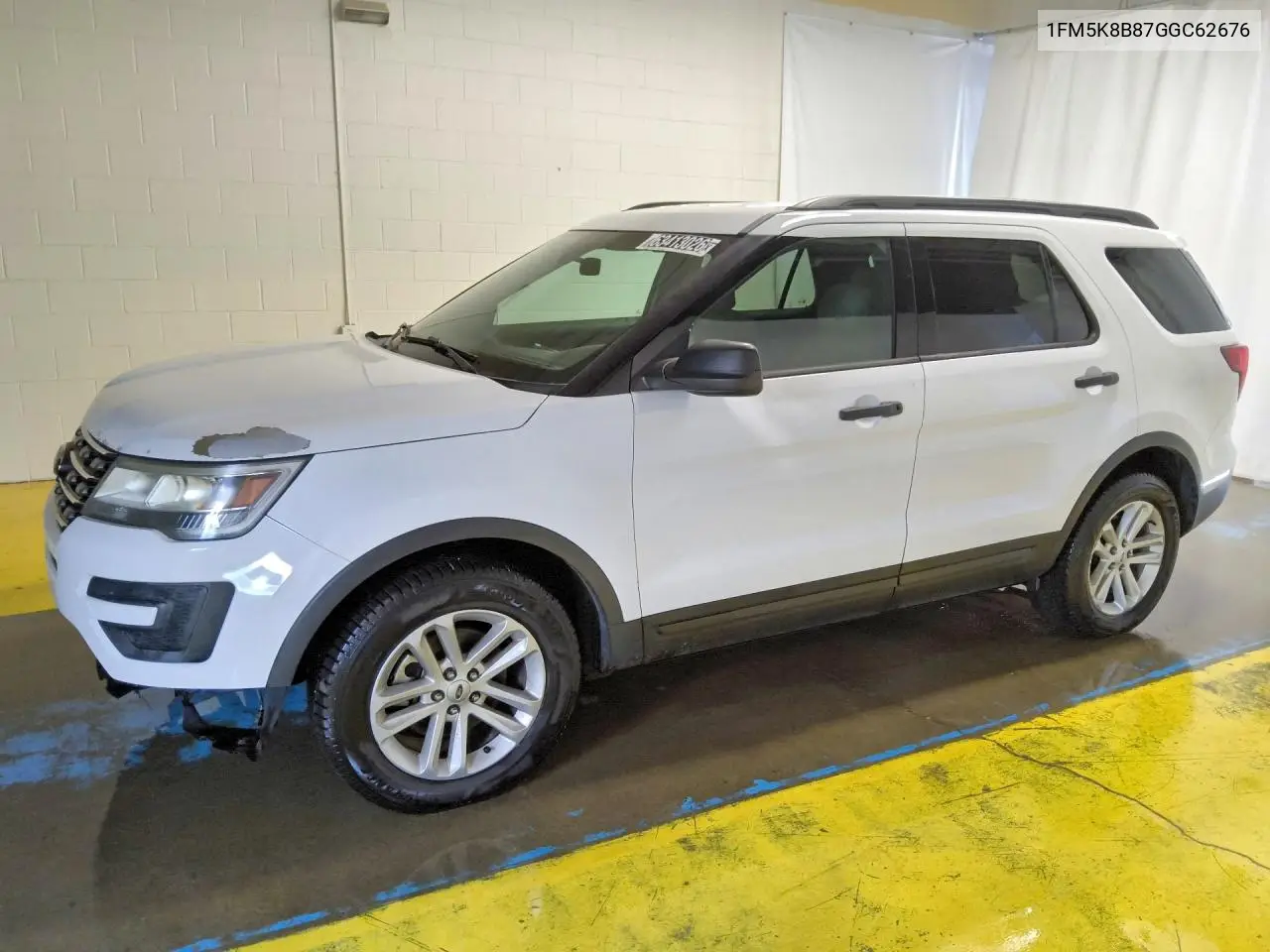 FORD EXPLORER 2016, VIN 1FM5K8B87GGC62676