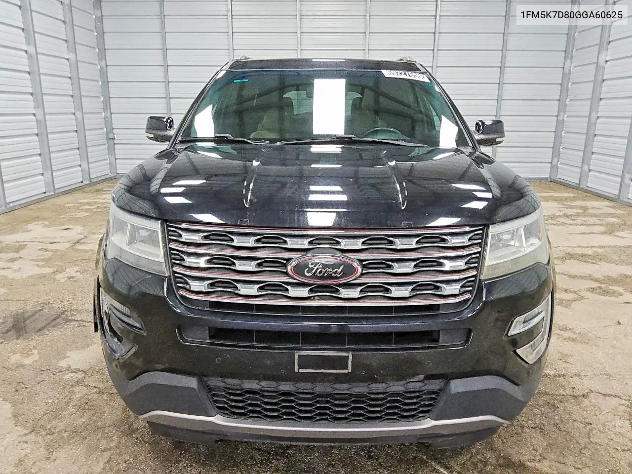 2016 FORD EXPLORER VIN 1FM5K7D80GGA60625 — фото 5