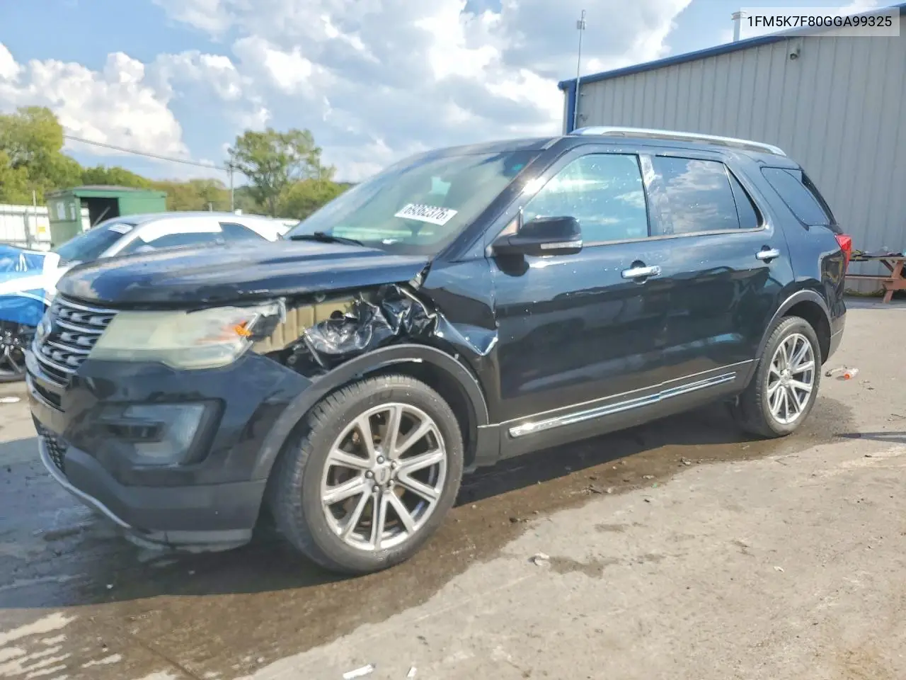 FORD EXPLORER 2016, VIN 1FM5K7F80GGA99325