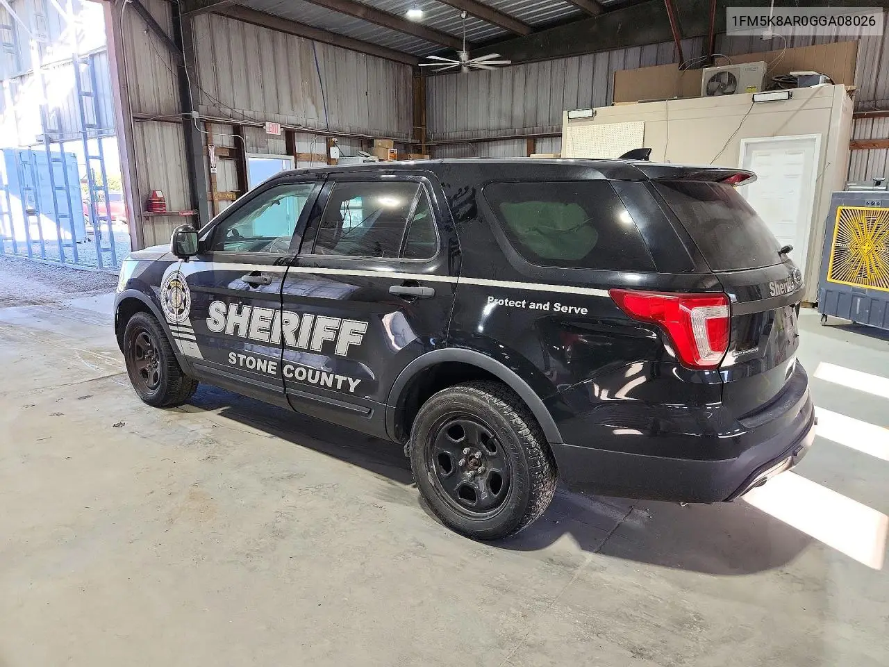 2016 FORD EXPLORER VIN 1FM5K8AR0GGA08026 — фото 2