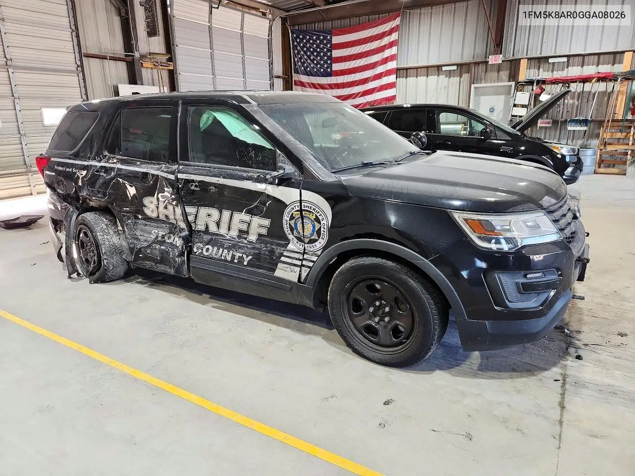 2016 FORD EXPLORER VIN 1FM5K8AR0GGA08026 — фото 4