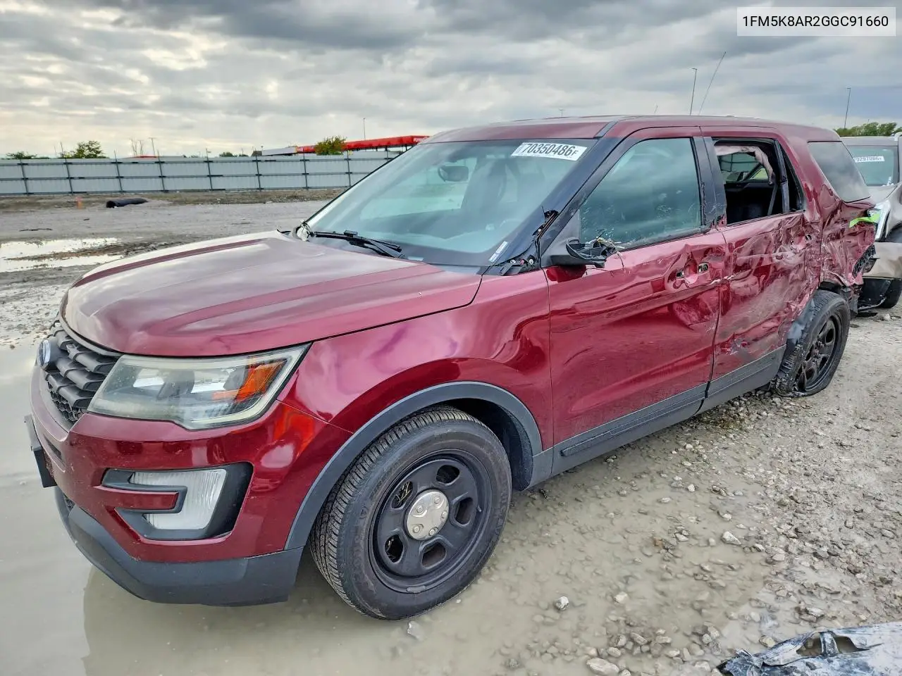 FORD EXPLORER 2016, VIN 1FM5K8AR2GGC91660