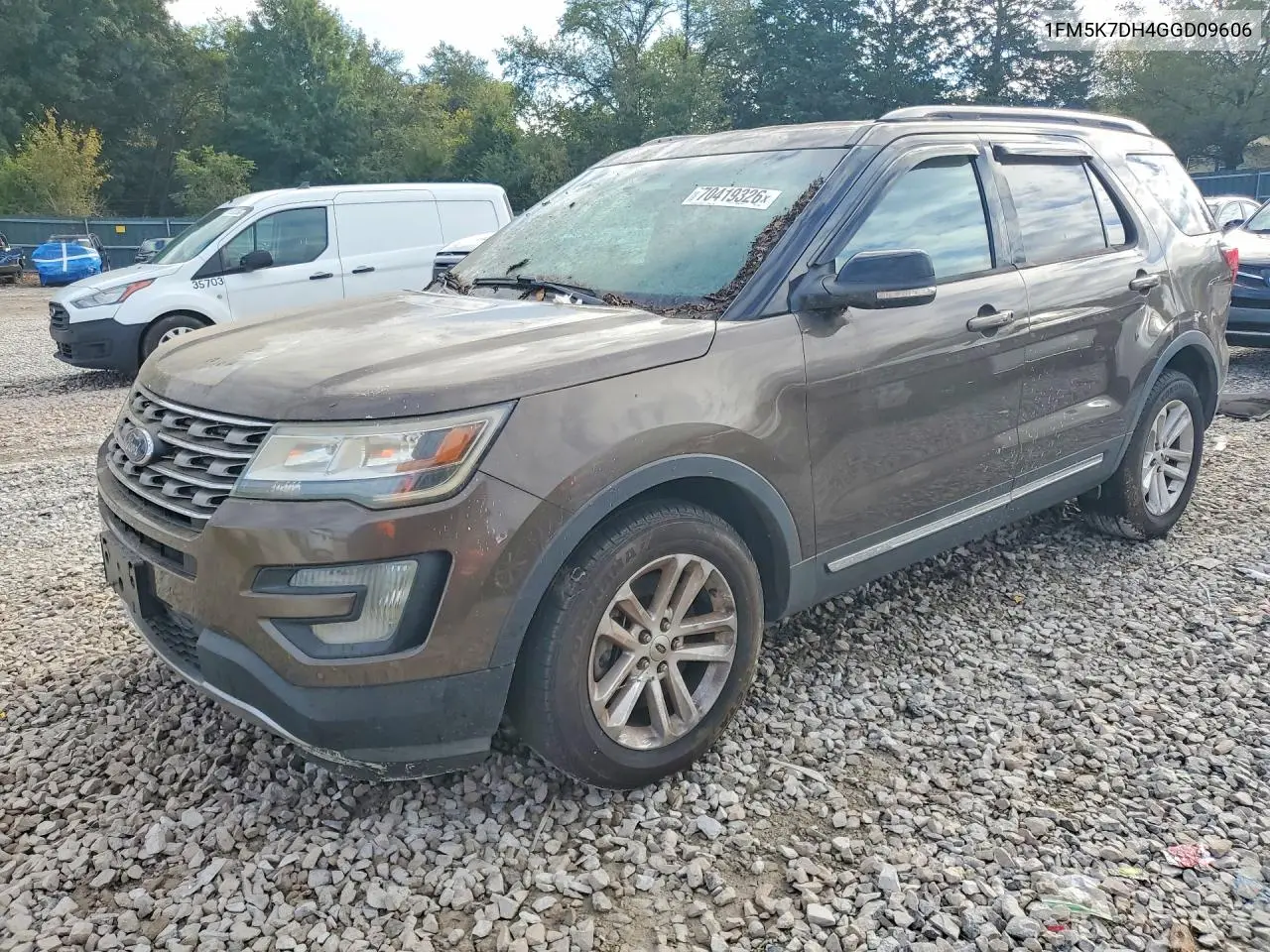 FORD EXPLORER 2016, VIN 1FM5K7DH4GGD09606
