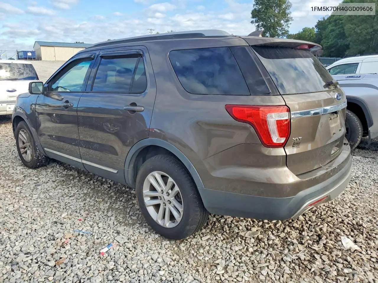 2016 FORD EXPLORER VIN 1FM5K7DH4GGD09606 — фото 2
