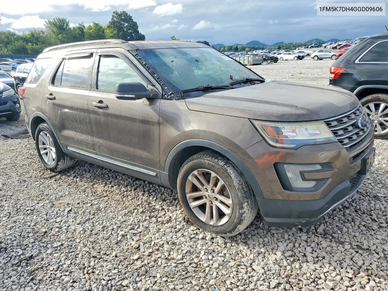2016 FORD EXPLORER VIN 1FM5K7DH4GGD09606 — фото 4