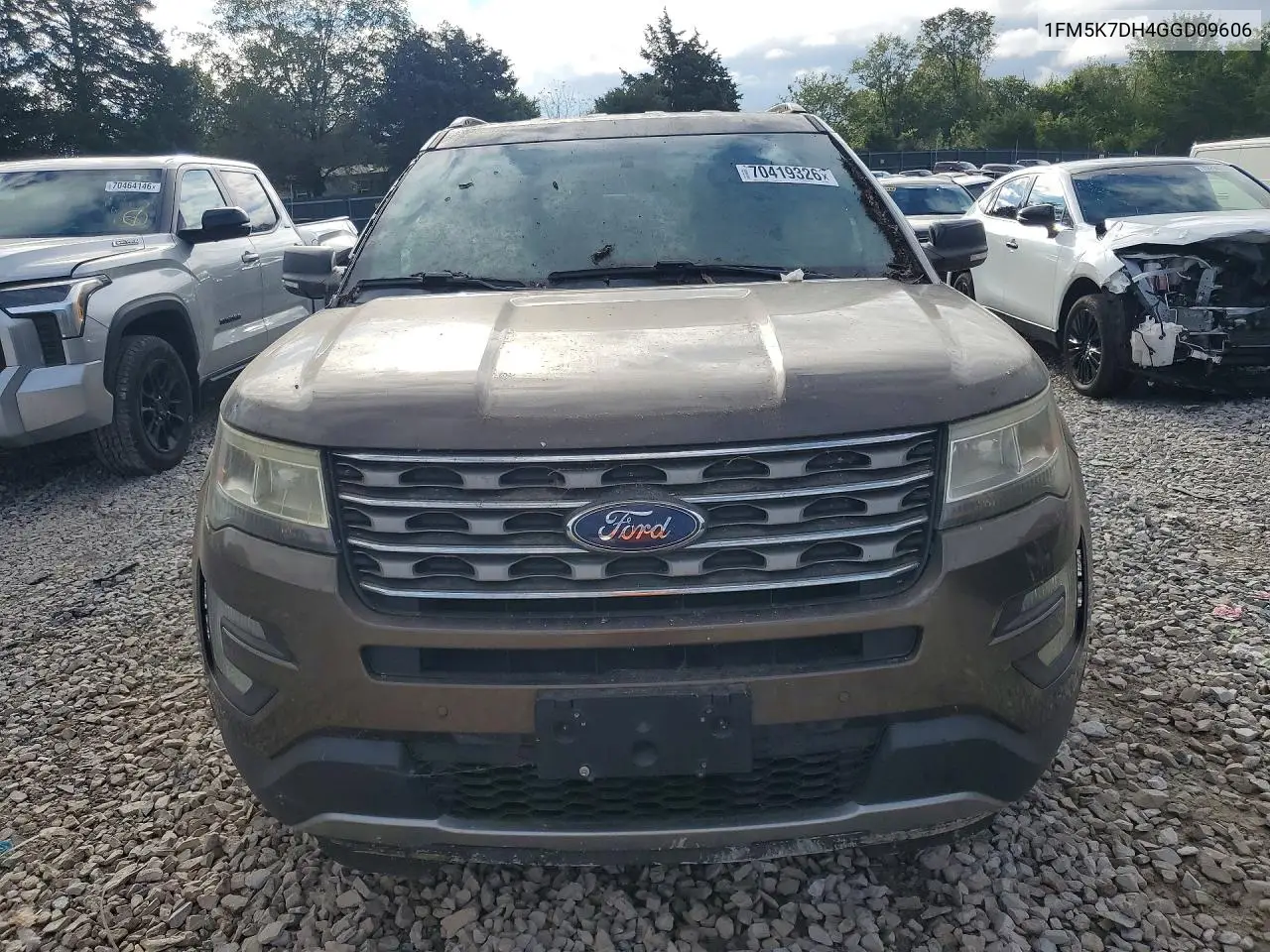 2016 FORD EXPLORER VIN 1FM5K7DH4GGD09606 — фото 5