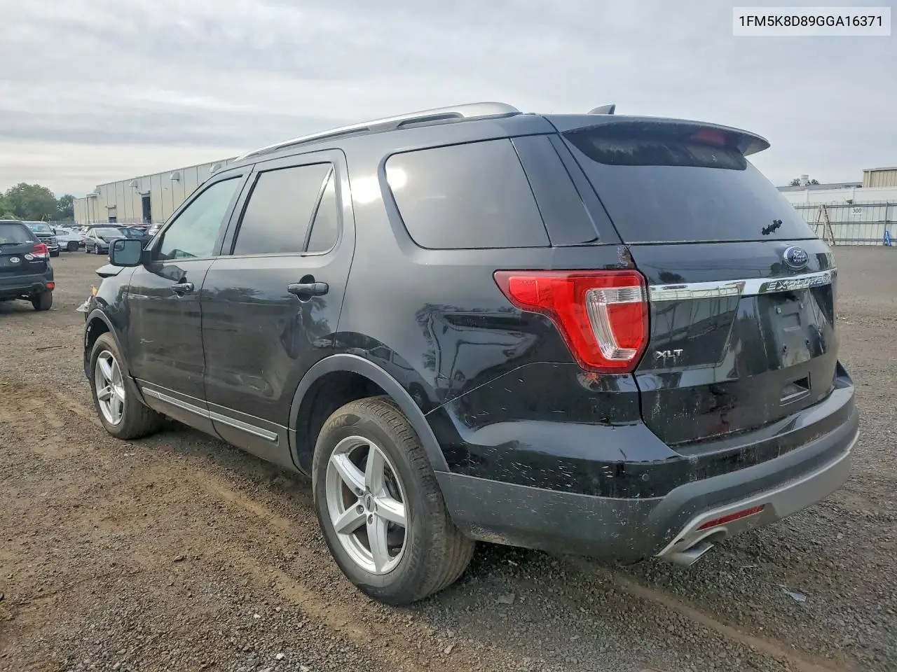 2016 FORD EXPLORER VIN 1FM5K8D89GGA16371 — фото 2
