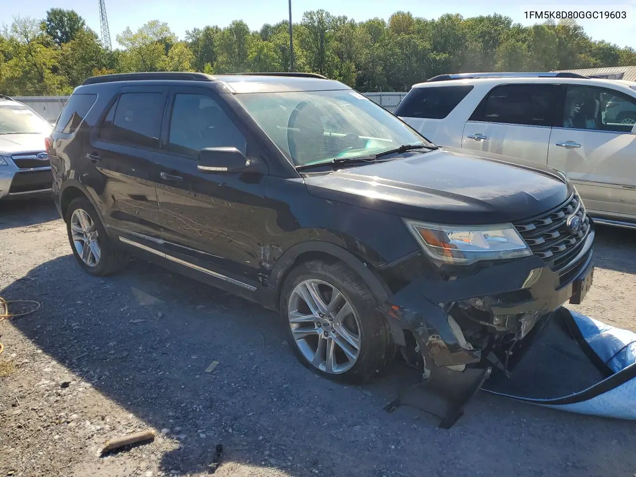 2016 FORD EXPLORER VIN 1FM5K8D80GGC19603 — фото 4