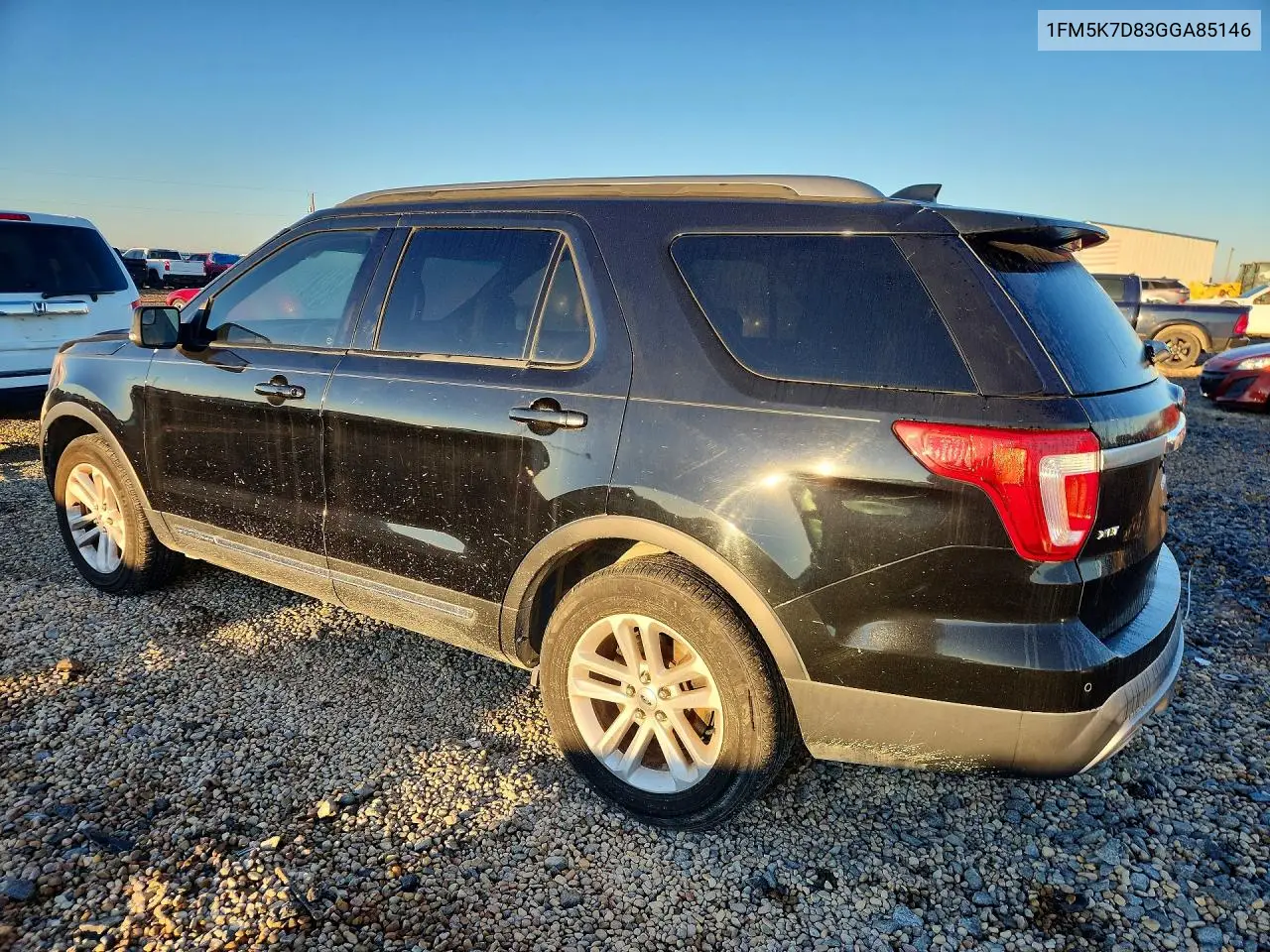 2016 FORD EXPLORER VIN 1FM5K7D83GGA85146 — фото 2