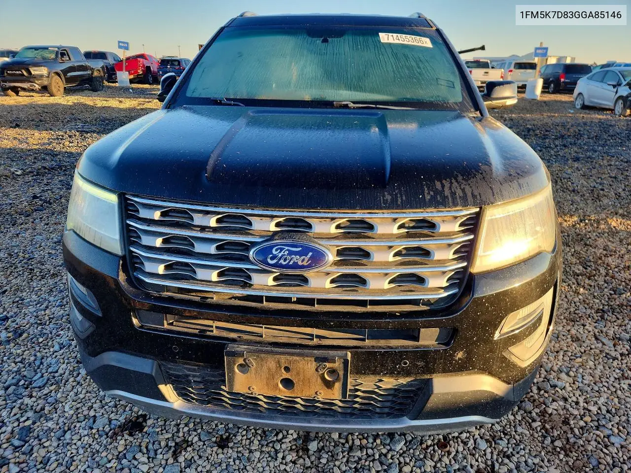 2016 FORD EXPLORER VIN 1FM5K7D83GGA85146 — фото 5