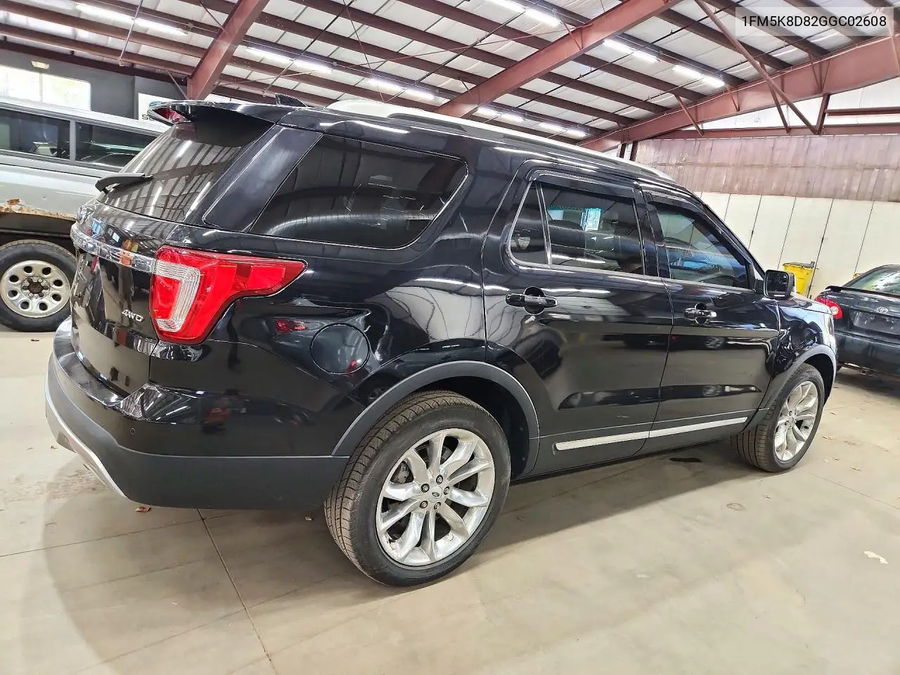 2016 FORD EXPLORER VIN 1FM5K8D82GGC02608 — фото 3