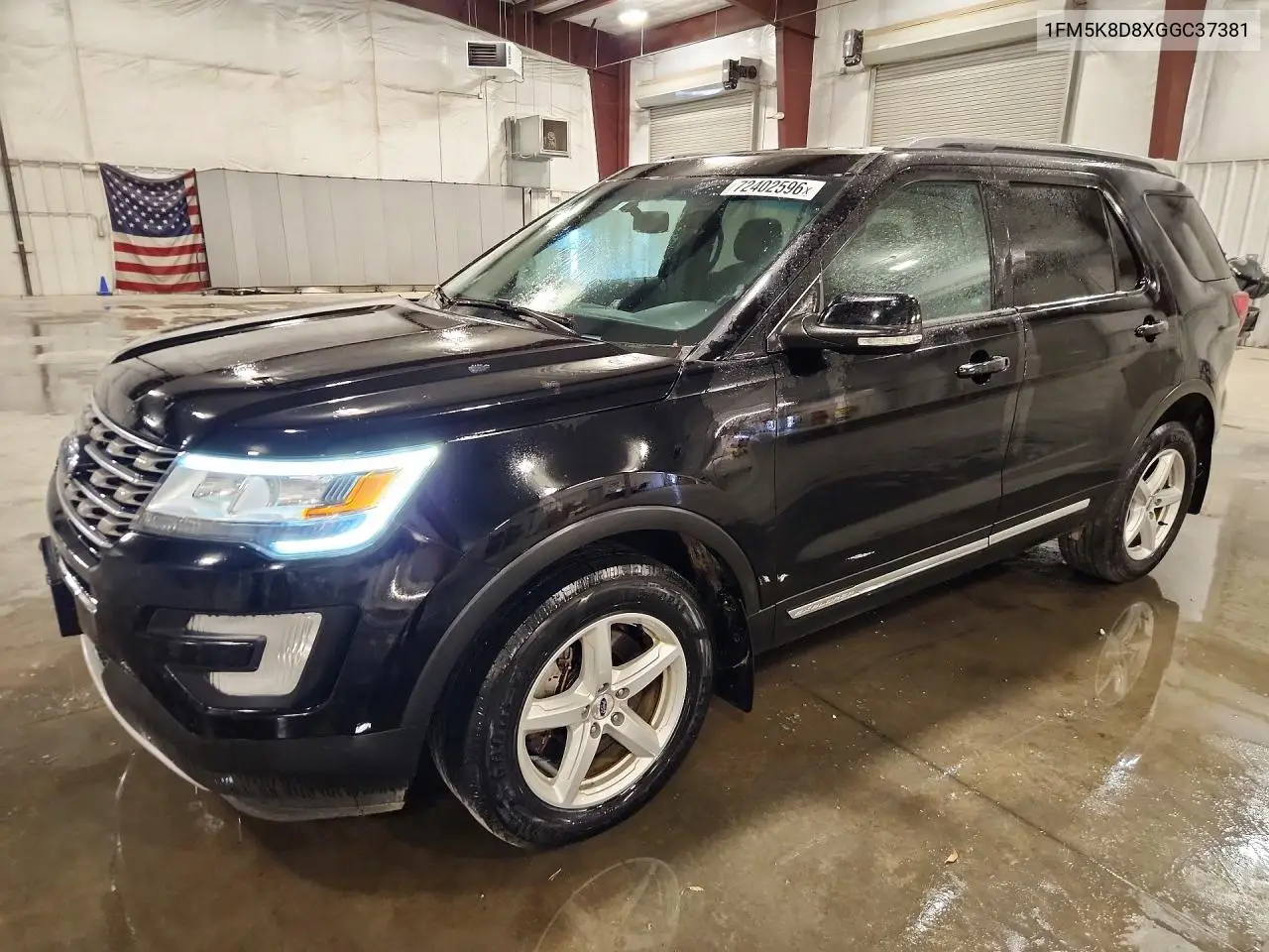 FORD EXPLORER 2016, VIN 1FM5K8D8XGGC37381