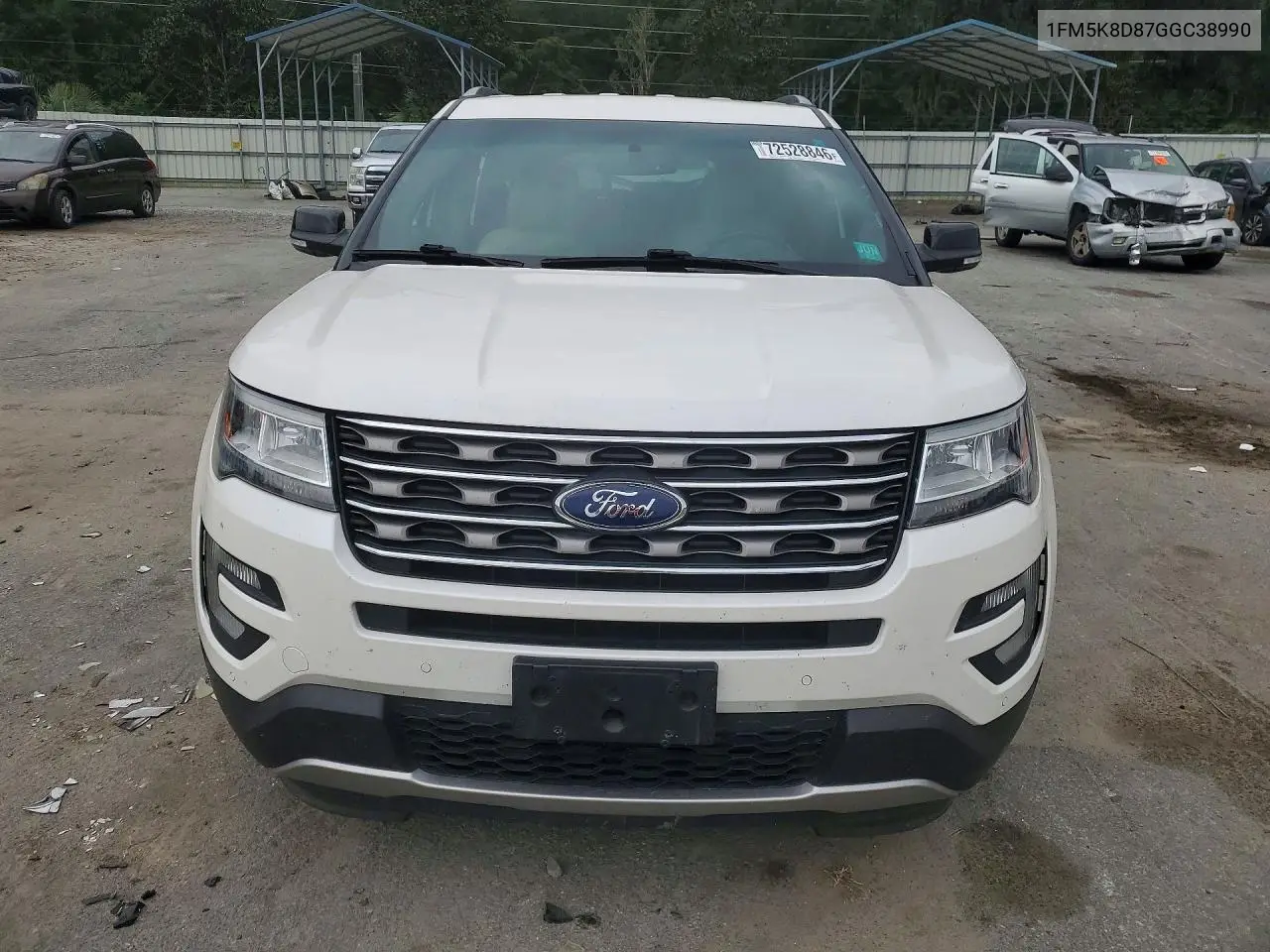 2016 FORD EXPLORER VIN 1FM5K8D87GGC38990 — фото 5