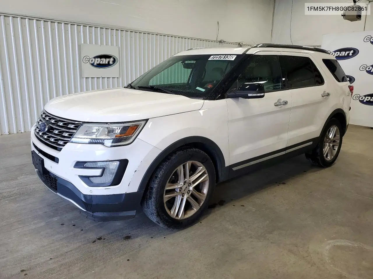 FORD EXPLORER 2016, VIN 1FM5K7FH8GGC82861