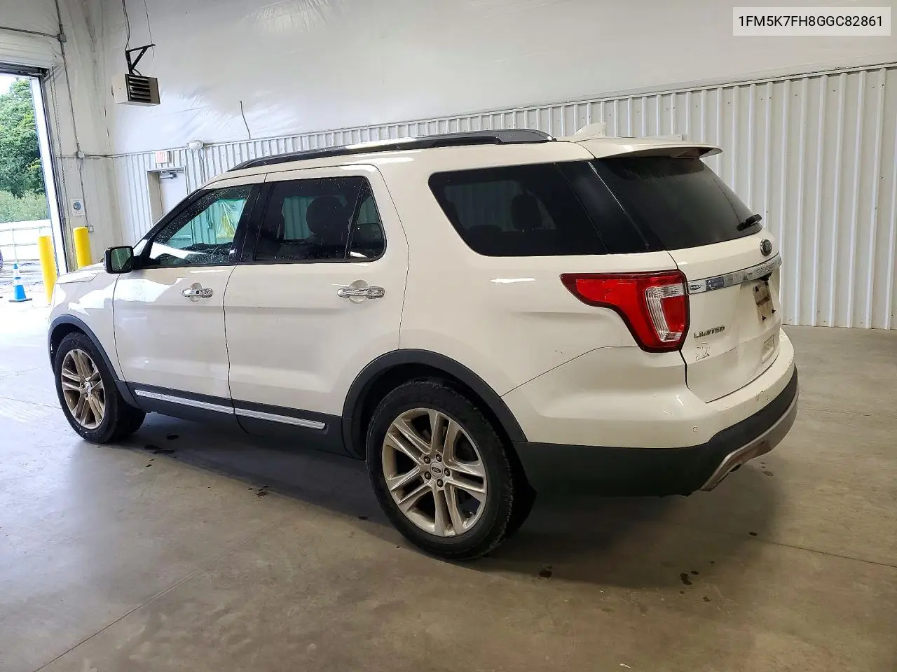 2016 FORD EXPLORER VIN 1FM5K7FH8GGC82861 — фото 2