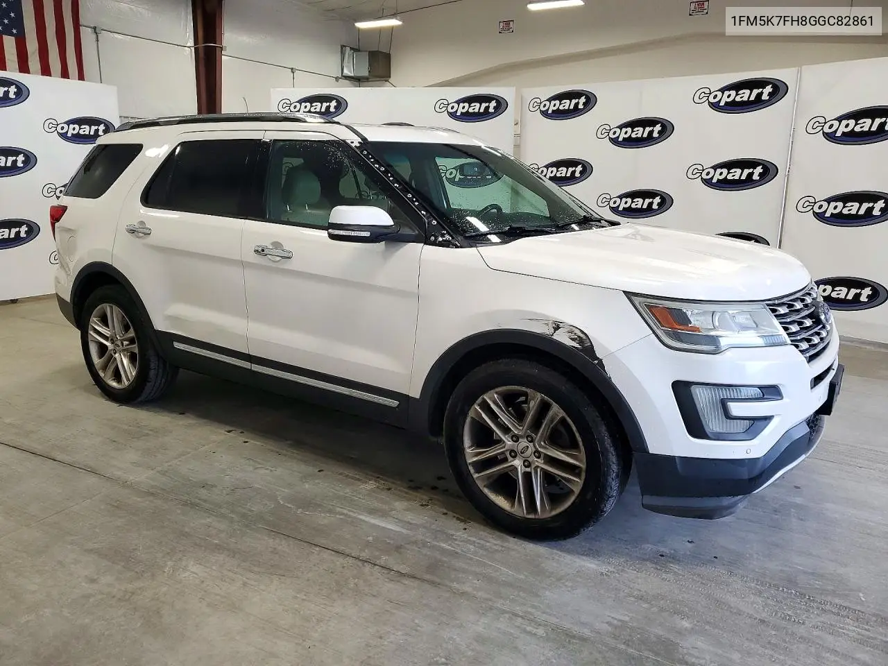 2016 FORD EXPLORER VIN 1FM5K7FH8GGC82861 — фото 4