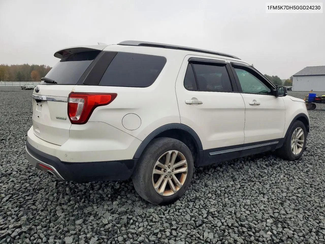 2016 FORD EXPLORER VIN 1FM5K7DH5GGD24230 — фото 3