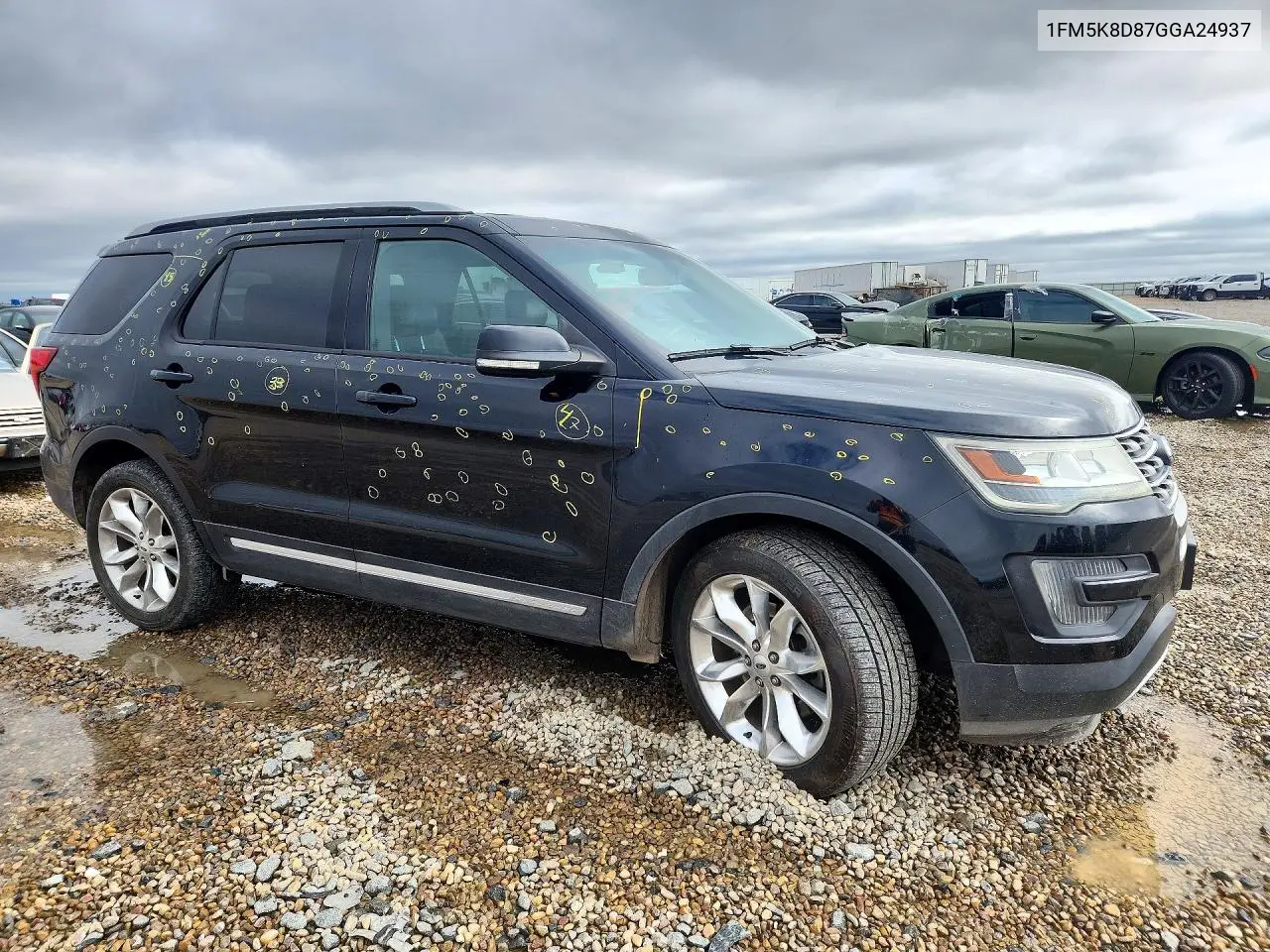 2016 FORD EXPLORER VIN 1FM5K8D87GGA24937 — фото 4